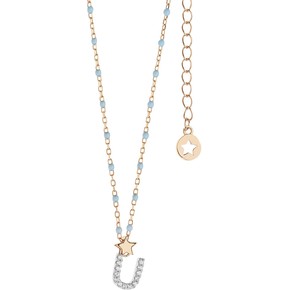 Collana Donna Comete Stella Lettera U - GLA 193 Collana Donna Comete Stella Lettera U - GLA 193