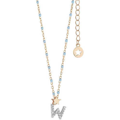 Collana Donna Comete Stella Lettera W - GLA 195