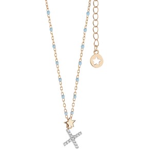 Collana Donna Comete Stella Lettera X - GLA 196 Collana Donna Comete Stella Lettera X - GLA 196