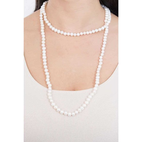Collana Donna Fantasie Di Perle Comete - FBQ 114