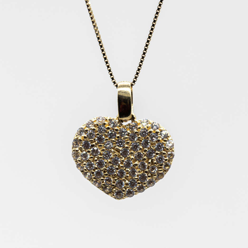 Collana Donna Guzzi Gioielli Cuore Oro - COLG010