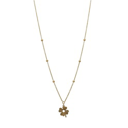 Collana Donna Guzzi Gioielli Oro Quadrifoglio - BSET162-2