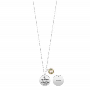 Collana Donna Kidult Gandhi Change World - 751200
