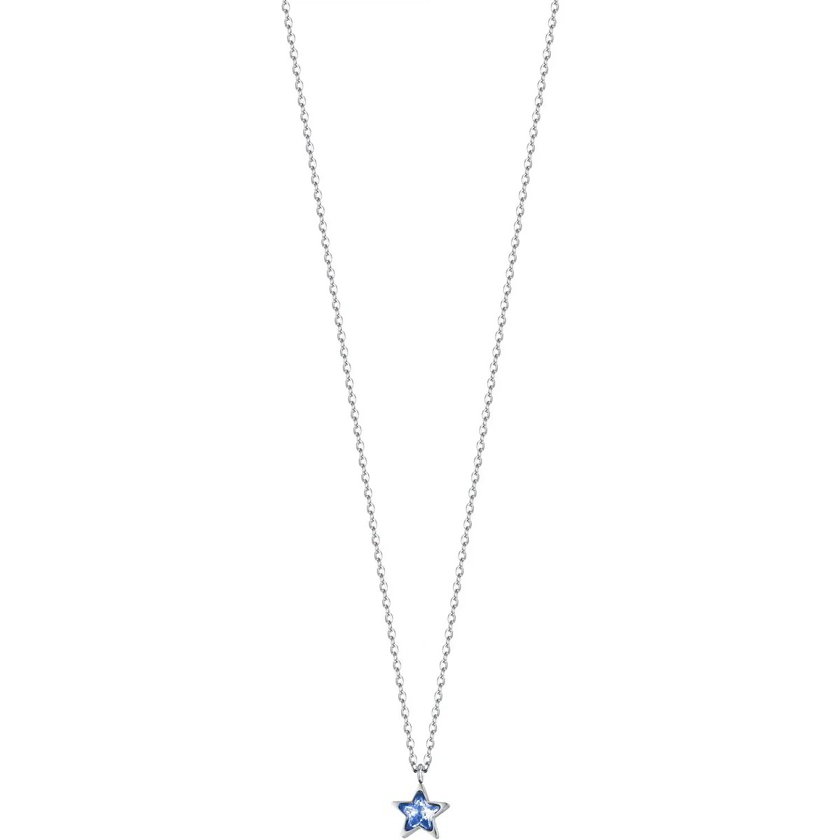 Ciondolo Mani Madre E Bimbo In Sagoma Cuore Semizirconata Bianca Placcato Oro Bianco In Argento 925