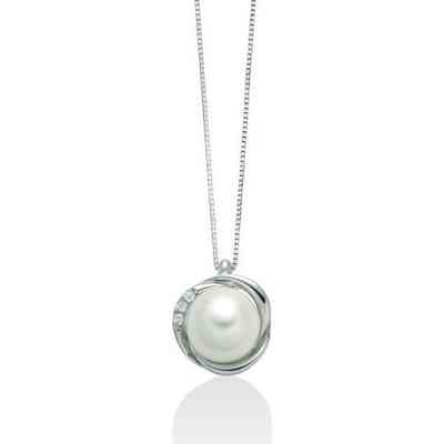 Collana Donna Miluna Perle Diamanti - PCL5747