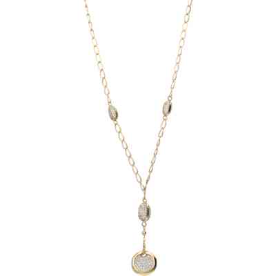 Collana Donna Oro 18Kt Guzzi Gioielli - CLPUNTAZIRCONI