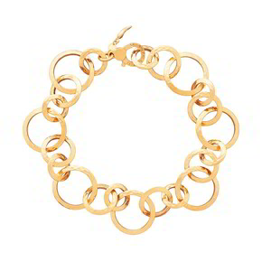 Collana Donna Raspini Catena Blade Dorata - 12103 Collana Donna Raspini Catena Blade Dorata - 12103