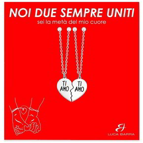 Collana Doppia Luca Barra San Valentino - CK1968