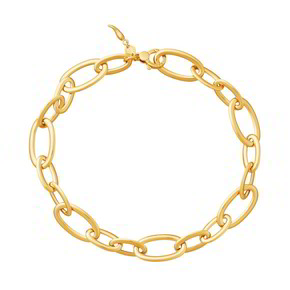 Collana Giovanni Raspini Maglia Ovale Bold Dorata - 12373 Collana Giovanni Raspini Maglia Ovale Bold Dorata - 12373