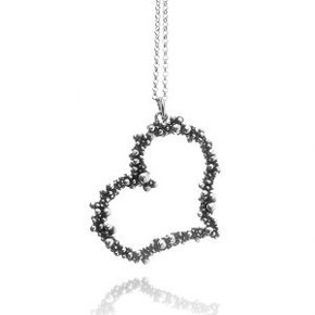 Collana Pendente Donna Giovanni Raspini Cuore Perlage - 10150