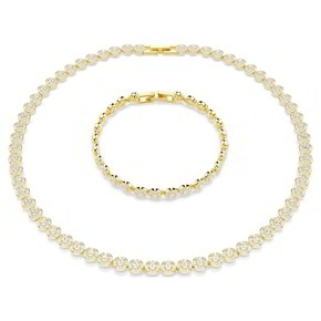 Collana Set Donna Swarovski Angelic Una - 5720506 Collana Set Donna Swarovski Angelic Una - 5720506