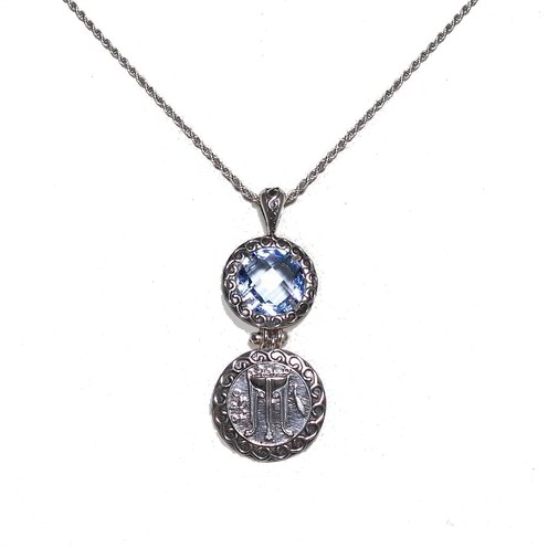Collana Tesoro Di Hera Moneta Statere Quarzo - CN024MSTG-CD30