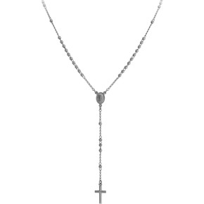 Collana Unisex Amen Rosario - CRO30N Collana Unisex Amen Rosario - CRO30N