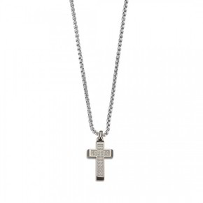 Collana Uomo Boccadamo Man Cross - AGR233 Collana Uomo Boccadamo Man Cross - AGR233