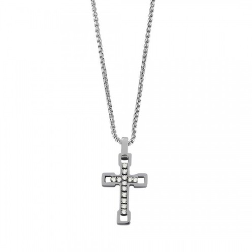 Collana Uomo Boccadamo Man Cross - AGR235