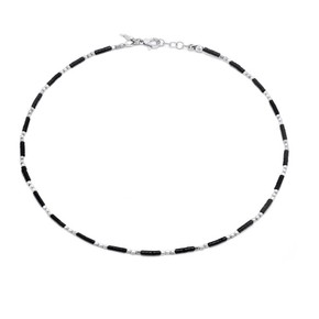 Collana Uomo Giovanni Raspini Onice E Dadini - 11645