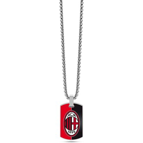 Collana Uomo Milan Medaglia - B-MC011UAR