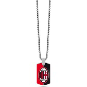 Collana Uomo Milan Medaglia - B-MC011UAR
