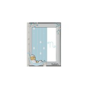 Cornice Nanan Orsetto Azzurro - NCO0043