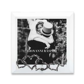 Cornice Raspini Luce Cuori Perlage - 2386