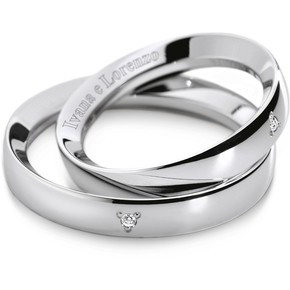 Fede Nuziale Comete Ivana E Lorenzo - ANB 716B