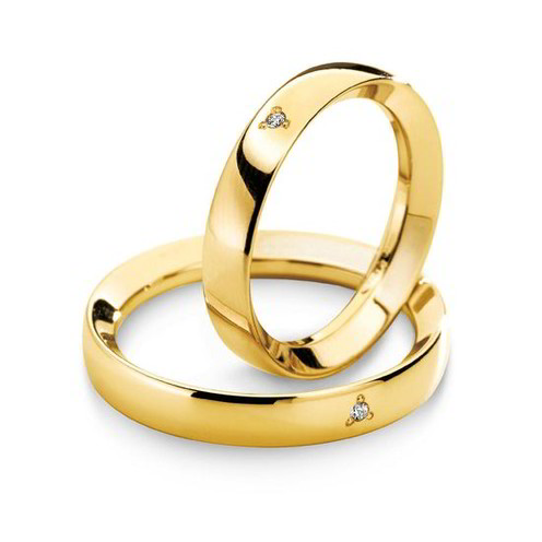 Fede Nuziale Comete Ivana E Lorenzo - ANB 716G - 27