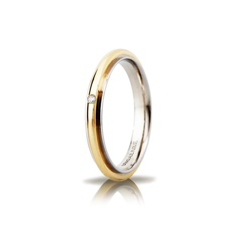 Fede Unoaerre Brillanti Andromeda 3 mm 3.3 gr Oro - 050AFC2810010 - 17