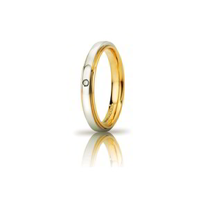 Fede Unoaerre Brillanti Cassiopea 3 mm 3.3 gr Oro - 050AFC2820010C