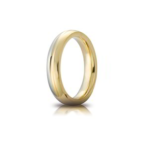 Fede Unoaerre Cerchi Di Luce Eclissi 4 mm 7 gr Oro - 070AFC2830000