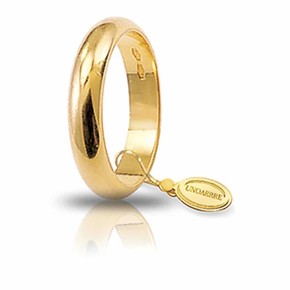 Fede Unoaerre Classica 4mm 6gr Oro - 60 AFN 1 - 29 Fede Unoaerre Classica 4mm 6gr Oro - 60 AFN 1 - 29