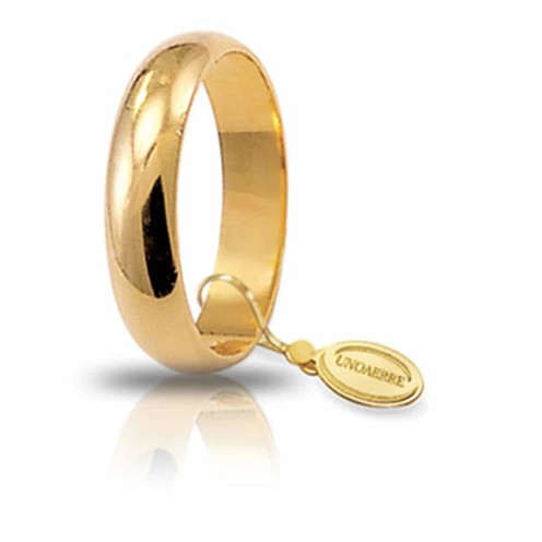 Fede Unoaerre Classica Larga 4.5mm 5gr Oro - 50 AFN 6 - 28