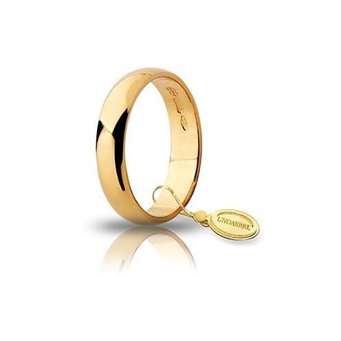 Fede Unoaerre Classica Larga 4mm 4gr Oro - 40 AFN 6 - 20