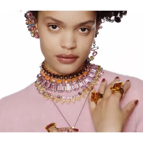 Mono Orecchino Donna Swarovski Gema - 5613733