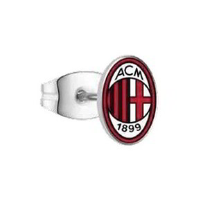 Mono Orecchino Unisex Milan Logo - B-ME005XAR Mono Orecchino Unisex Milan Logo - B-ME005XAR