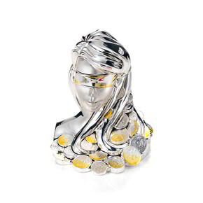 Oggettistica Acca Argenti Dea Bendata Grande - AR 449 DB