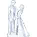 Oggettistica Swarovski Crystal Living Coppia Innamorati - 5264503