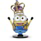 Oggettistica Swarovski Minions King Bob - 5692030