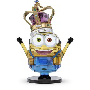 Oggettistica Swarovski Minions King Bob - 5692030 Oggettistica Swarovski Minions King Bob - 5692030