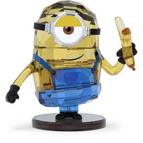 Oggettistica Swarovski Minions Stuart - 5692028 Oggettistica Swarovski Minions Stuart - 5692028