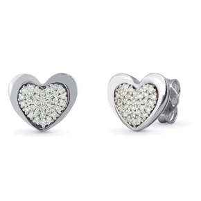 Orecchini Artlinea Cuori Diamanti Joy - OD265-LB