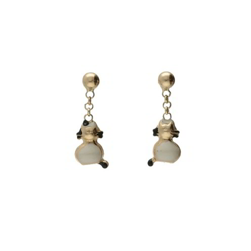 Orecchini Bimba Guzzi Gioielli Oro 18Kt - SMALTO24RA