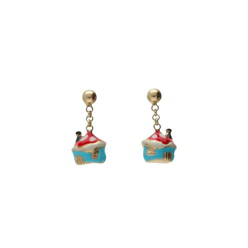 Orecchini Bimba Guzzi Gioielli Oro 18Kt - SMALTO5OR
