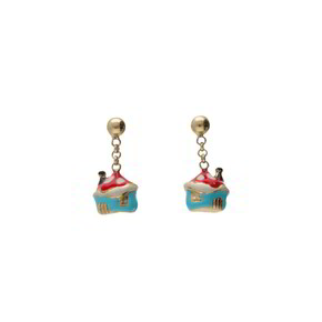 Orecchini Bimba Guzzi Gioielli Oro 18Kt - SMALTO5OR Orecchini Bimba Guzzi Gioielli Oro 18Kt - SMALTO5OR