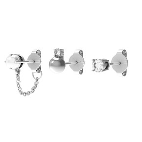 Orecchini Donna 4US Cesare Paciotti Tris - 4UOR5743W Orecchini Donna 4US Cesare Paciotti Tris - 4UOR5743W