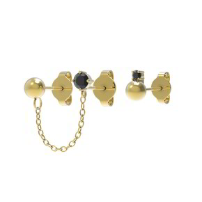 Orecchini Donna 4US Cesare Paciotti Tris - 4UOR5749W Orecchini Donna 4US Cesare Paciotti Tris - 4UOR5749W