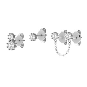 Orecchini Donna 4US Cesare Paciotti Tris - 4UOR5752W Orecchini Donna 4US Cesare Paciotti Tris - 4UOR5752W