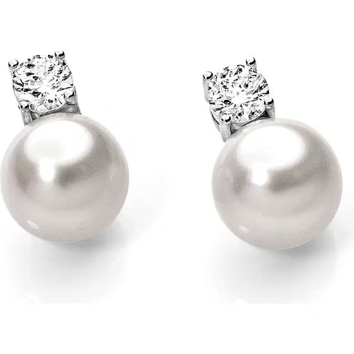 Orecchini Donna Ambrosia Punto Luce Perla - AOP 075
