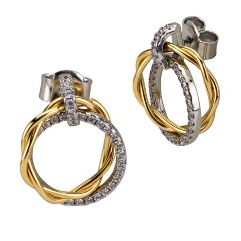 Boccadamo Orecchini Donna Bigiotteria Con Cristallo Briolette E Zirconi - Collezione Sharada, Made In Italy