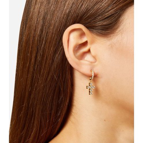 Orecchini Donna Chiara Ferragni Bold Cross - J19AWC12