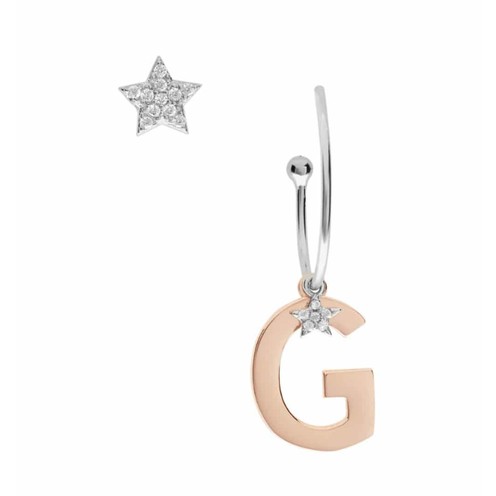Orecchini Donna Comete Stella Lettera G - ORA 154